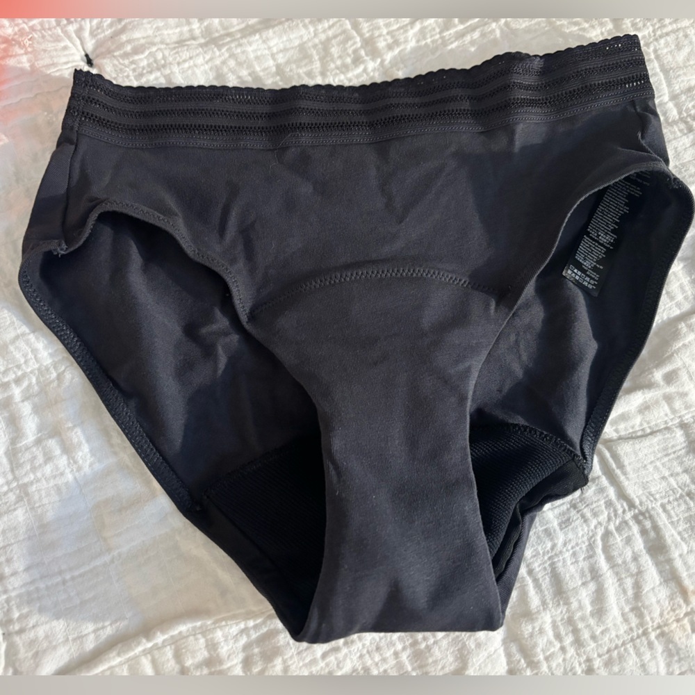 Thinx Women’s Leakproof Period Briefs - Black (In Packaging) - Picture 7 of 12
